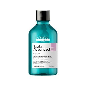 L'OREAL SERIE EXPERT SCALP ADVANCE SHAMPOO ANTI INCONFORT-DISCOMFORT 300 ml - Shampoo lenitivo per cute sensibile.